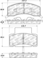 Picture of StopTech Sport Brake Pads w-Shims and Hardware