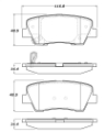 Picture of StopTech Sport Brake Pads w-Shims and Hardware