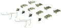 Picture of StopTech Sport Brake Pads w-Shims and Hardware - Front