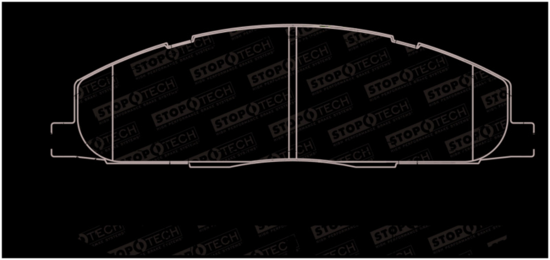 Picture of StopTech Sport Brake Pads w-Shims and Hardware - Front