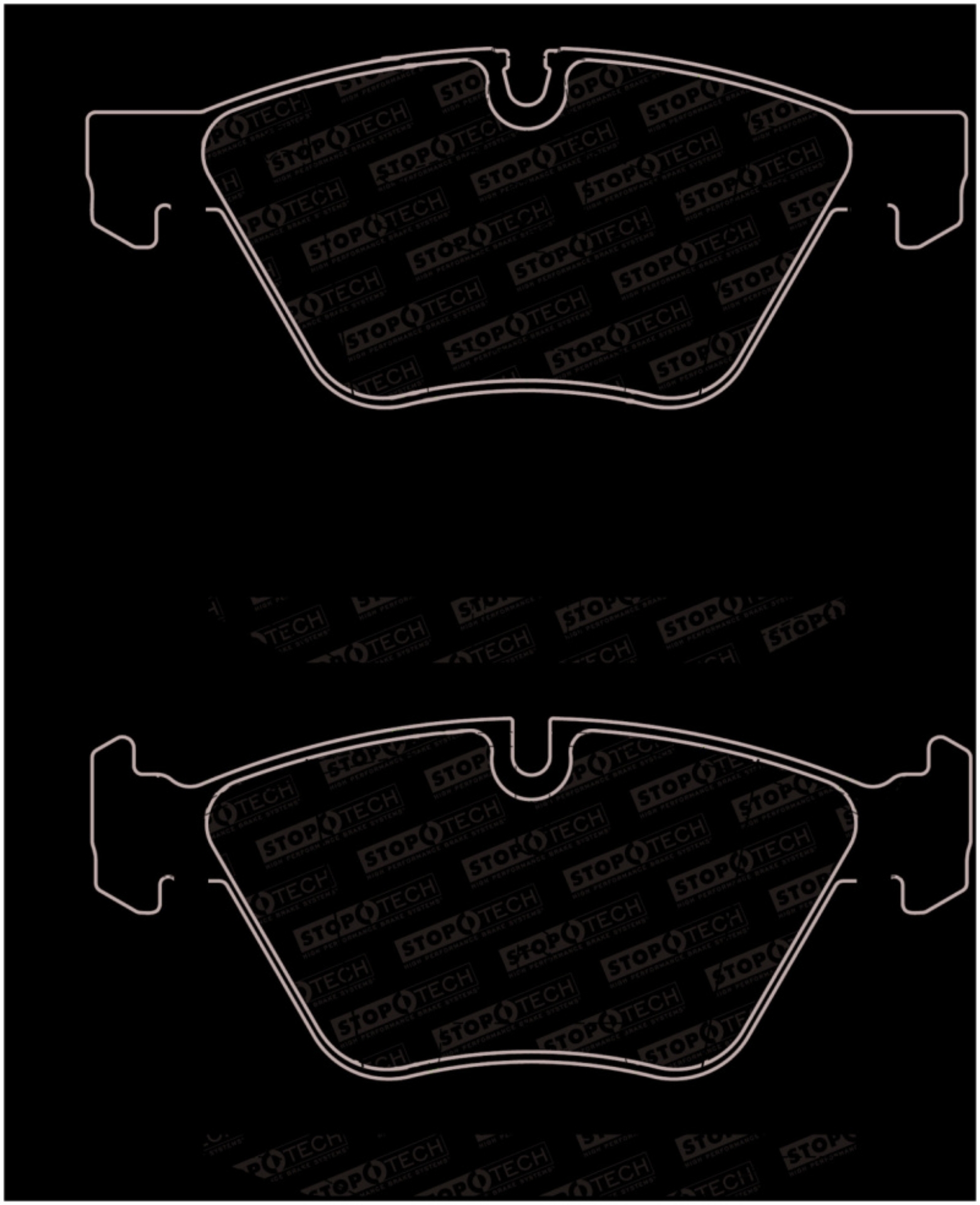 Picture of StopTech Sport Brake Pads w-Shims and Hardware - Front