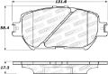 Picture of StopTech Sport Brake Pads w-Shims and Hardware - Rear