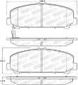 Picture of StopTech Sport Brake Pads w-Shims and Hardware - Rear