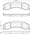 Picture of StopTech Sport Brake Pads w-Shims and Hardware - Rear