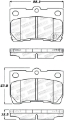 Picture of StopTech Sport Brake Pads w-Shims and Hardware - Rear