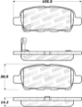 Picture of StopTech Sport Brake Pads w-Shims and Hardware - Rear