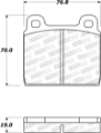 Picture of StopTech Street Brake Pads