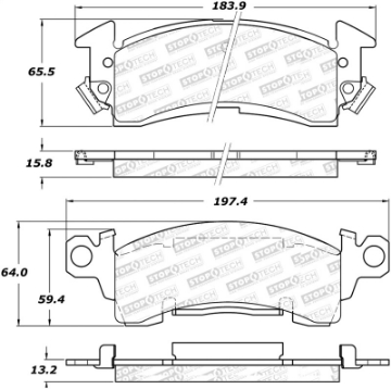 Picture of StopTech Street Brake Pads
