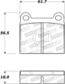 Picture of StopTech Street Brake Pads