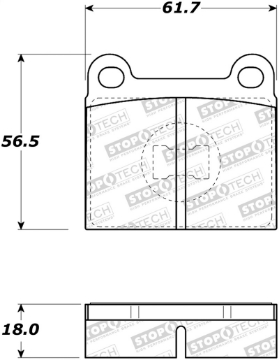 Picture of StopTech Street Brake Pads