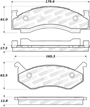 Picture of StopTech Street Brake Pads