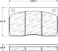 Picture of StopTech Street Brake Pads