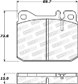 Picture of StopTech Street Brake Pads