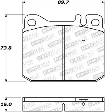 Picture of StopTech Street Brake Pads