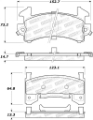 Picture of StopTech Street Brake Pads