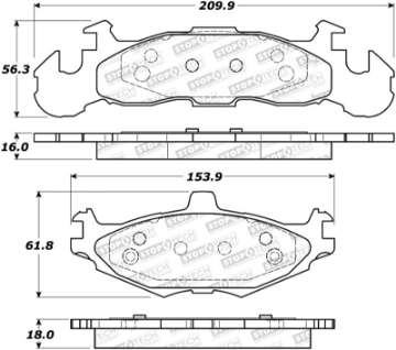 Picture of StopTech Street Brake Pads