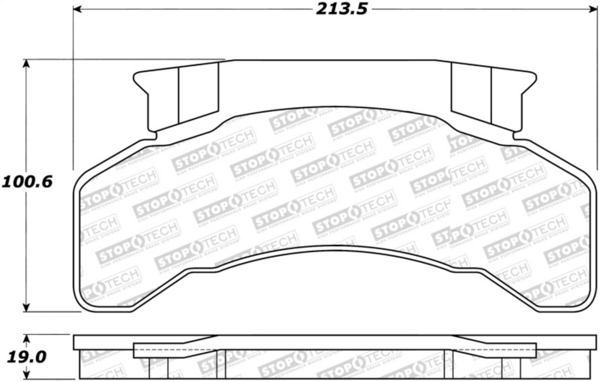 Picture of StopTech Street Brake Pads