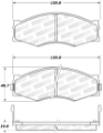 Picture of StopTech Street Brake Pads