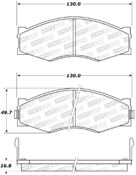 Picture of StopTech Street Brake Pads