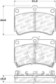Picture of StopTech Street Brake Pads