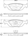Picture of StopTech Street Brake Pads