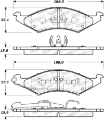 Picture of StopTech Street Brake Pads