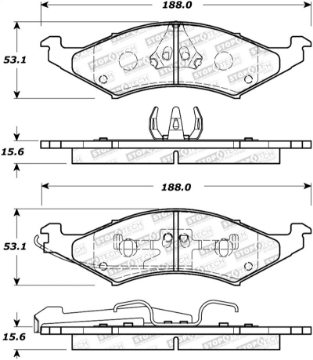 Picture of StopTech Street Brake Pads