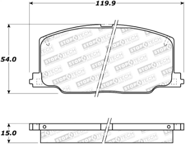 Picture of StopTech Street Brake Pads