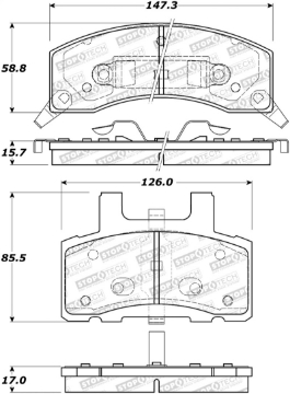 Picture of StopTech Street Brake Pads