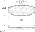 Picture of StopTech Street Brake Pads