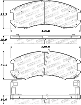 Picture of StopTech Street Brake Pads