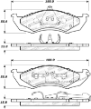 Picture of StopTech Street Brake Pads