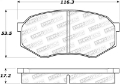 Picture of StopTech Street Brake Pads