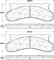 Picture of StopTech Street Brake Pads