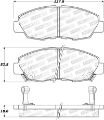 Picture of StopTech Street Brake Pads