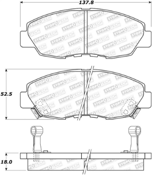 Picture of StopTech Street Brake Pads