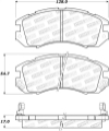 Picture of StopTech Street Brake Pads