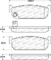 Picture of StopTech Street Brake Pads