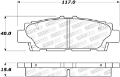 Picture of StopTech Street Brake Pads