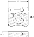Picture of StopTech Street Brake Pads