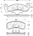 Picture of StopTech Street Brake Pads