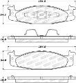 Picture of StopTech Street Brake Pads