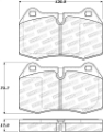 Picture of StopTech Street Brake Pads