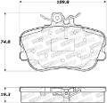 Picture of StopTech Street Brake Pads