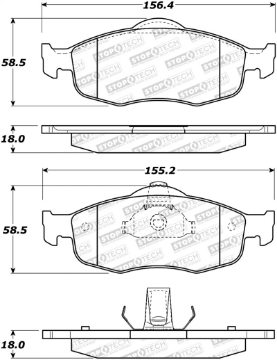 Picture of StopTech Street Brake Pads