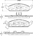 Picture of StopTech Street Brake Pads