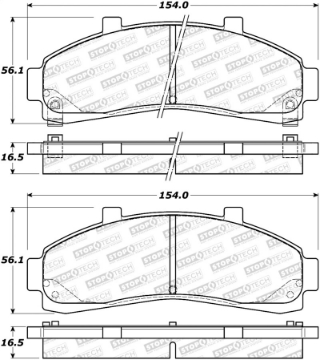 Picture of StopTech Street Brake Pads