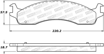 Picture of StopTech Street Brake Pads