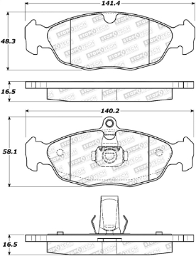 Picture of StopTech Street Brake Pads