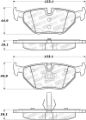 Picture of StopTech Street Brake Pads